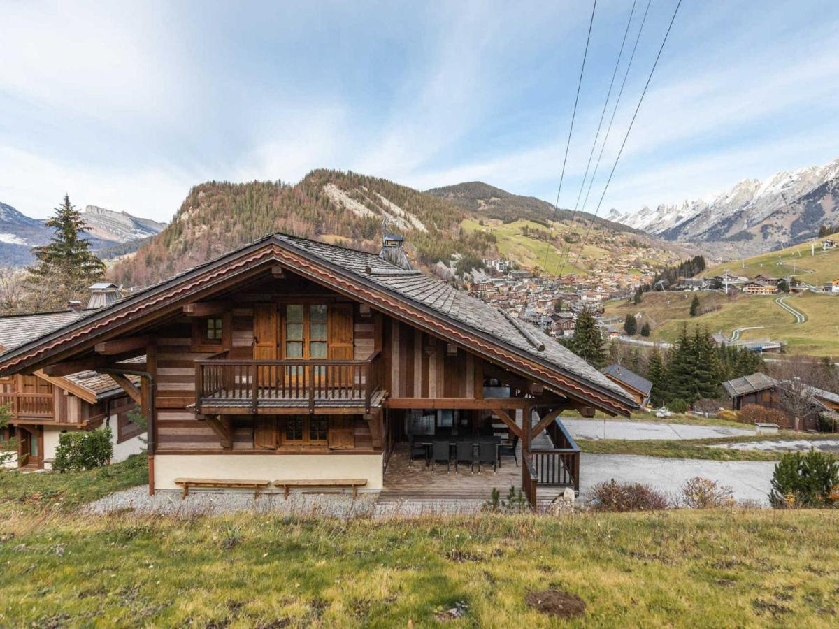 Chalet Pour 8 Avec Cheminee, Proche Des Pistes, Wifi, Garage, Non Fumeur - Fr-1-304-110 La Clusaz Bagian luar foto