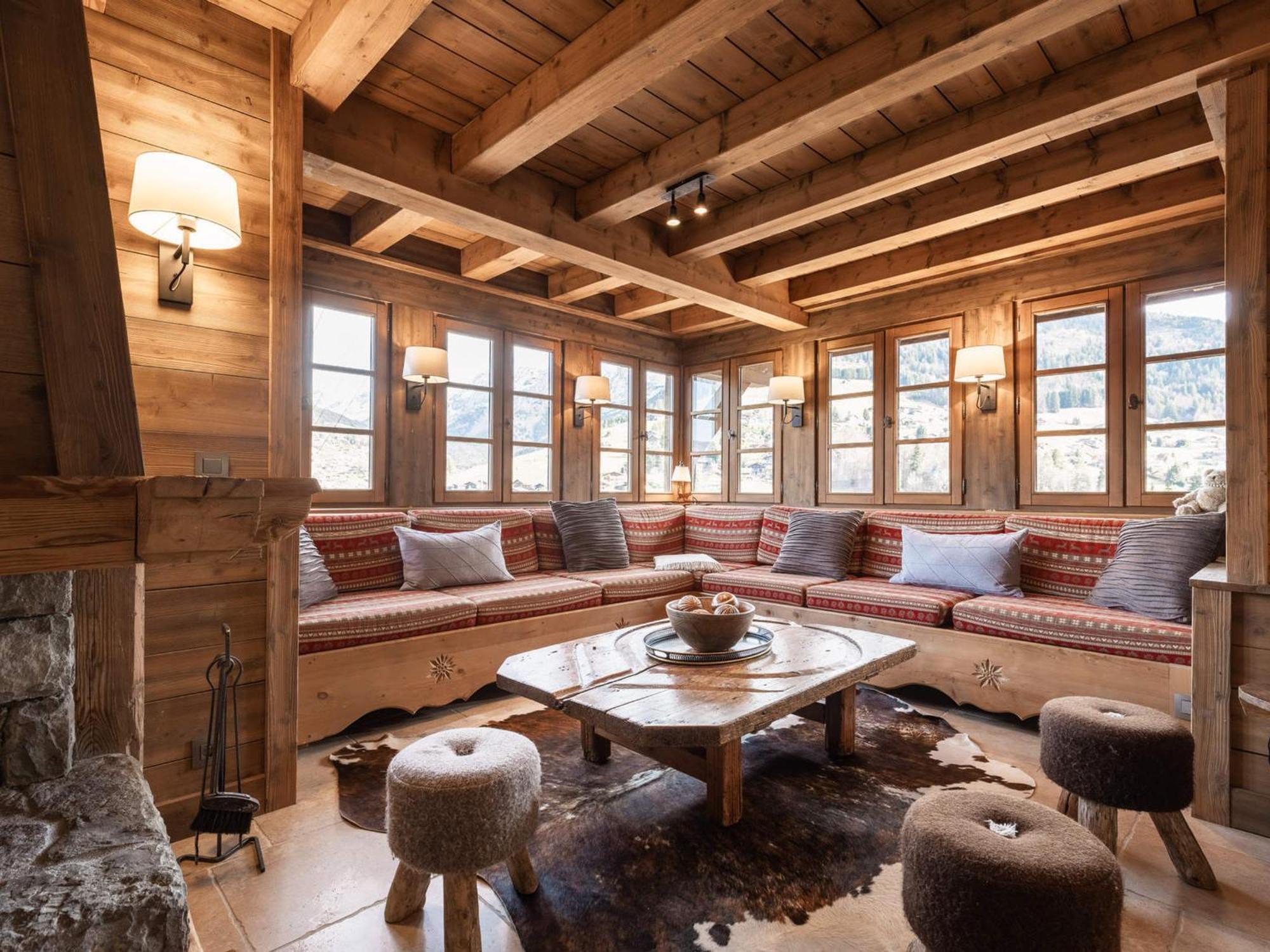 Chalet Pour 8 Avec Cheminee, Proche Des Pistes, Wifi, Garage, Non Fumeur - Fr-1-304-110 La Clusaz Bagian luar foto